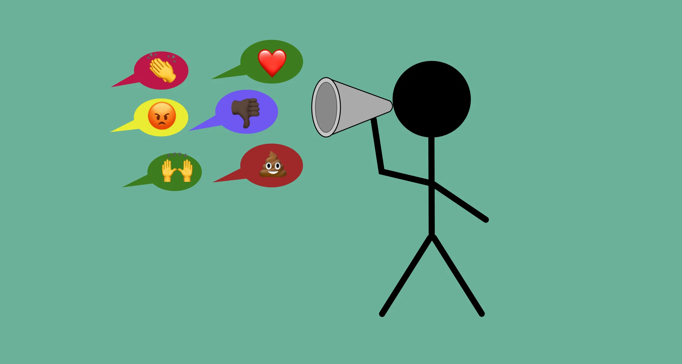 Illustration about receiving feedback